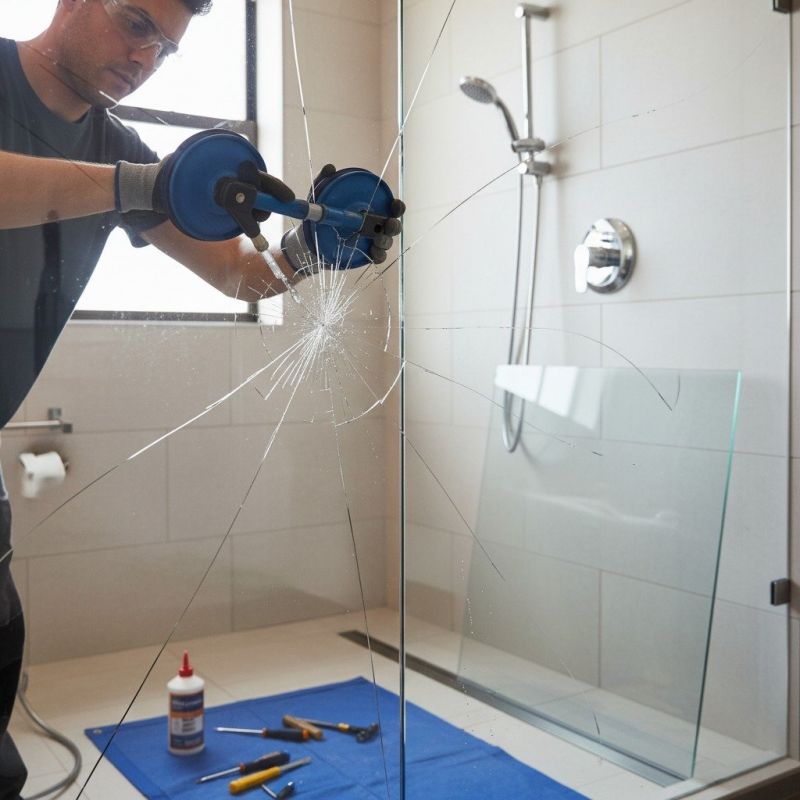 Glass Shower Door Repair in Alpharetta, GA