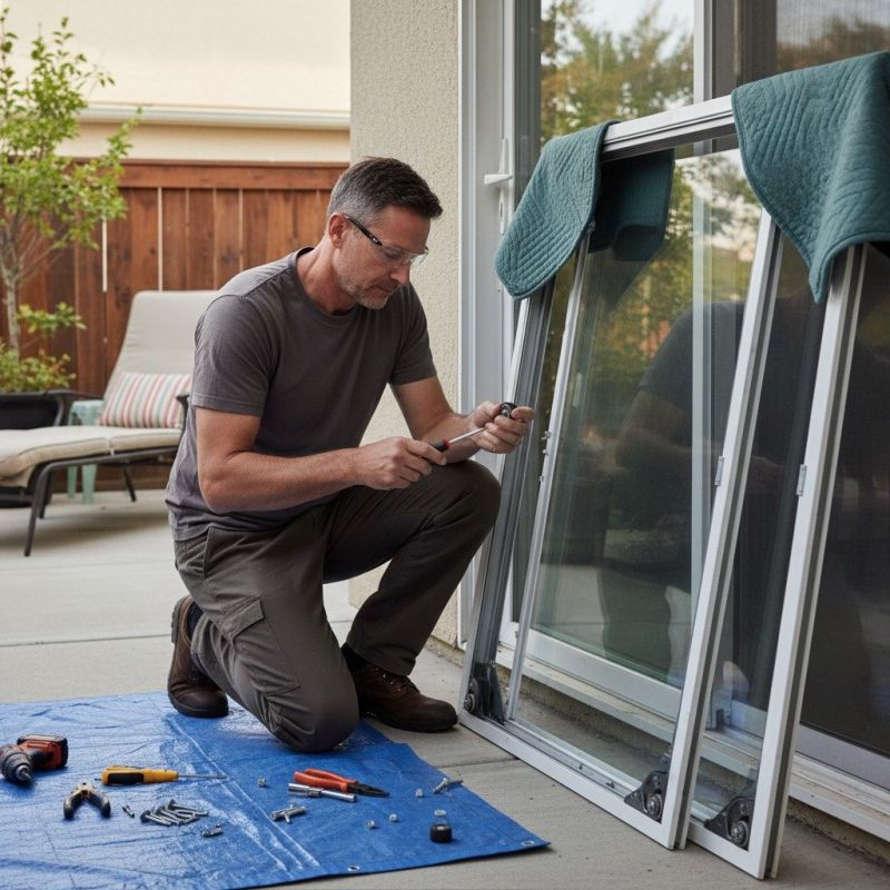 Door Track Repair Service in Alpharetta, GA