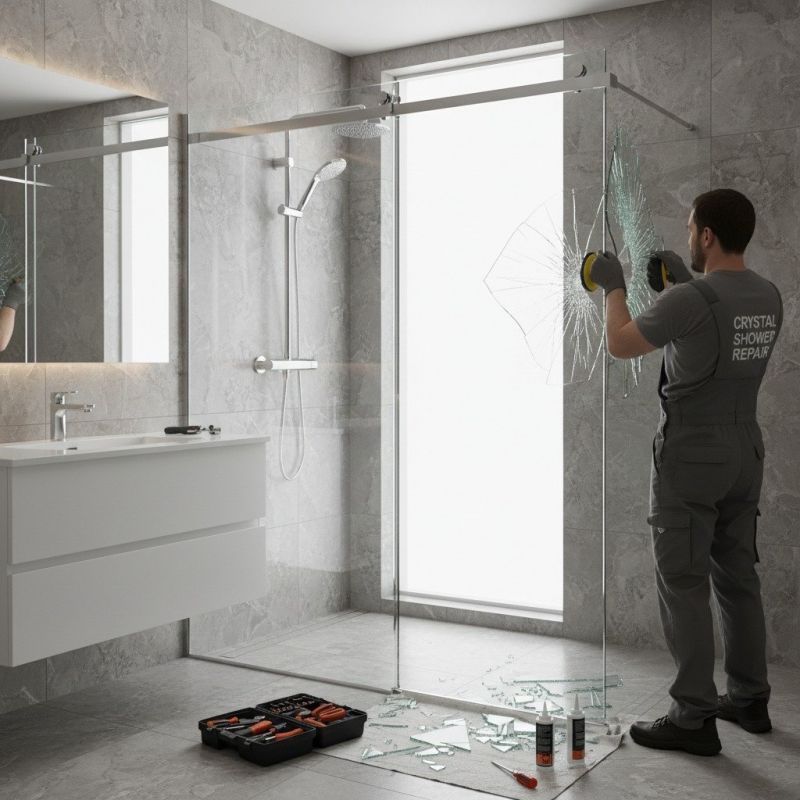 Glass Shower Door Repair in Denver County, CO