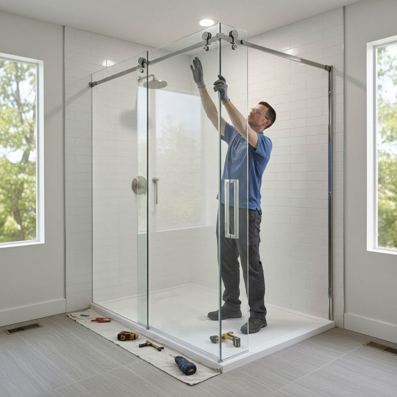 Glass Shower Door Replacement in Boulder, CO