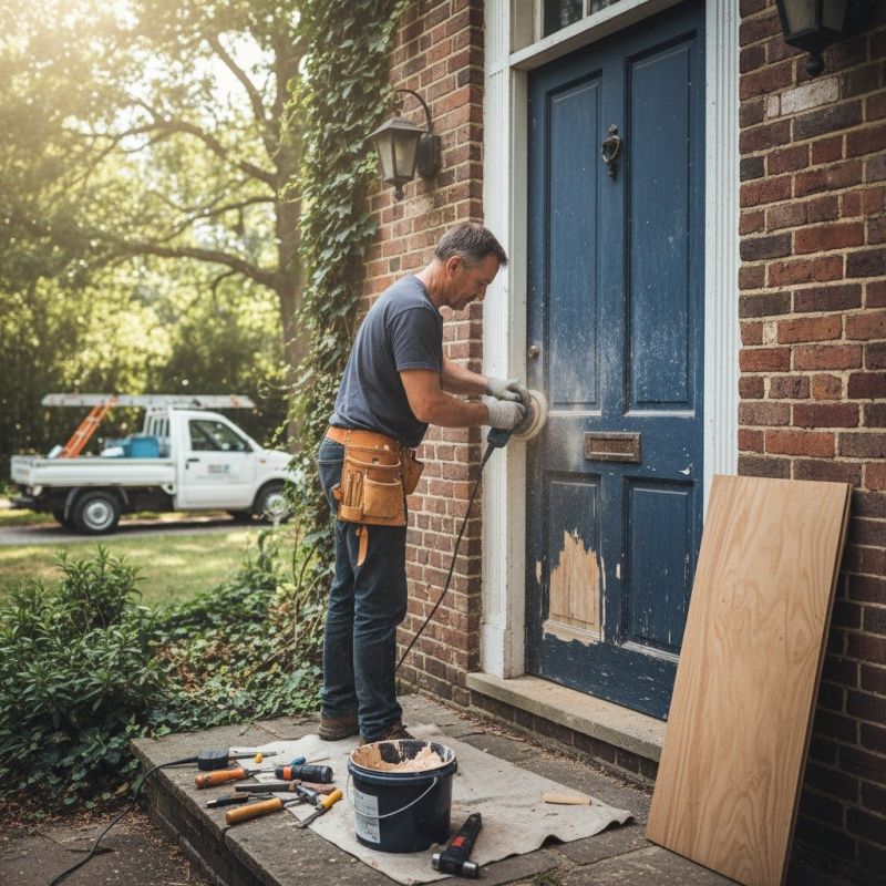 Wood Door Repair in Kansas City, KS