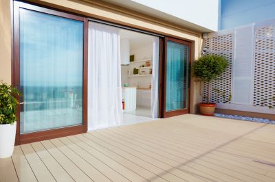 Wood Sliding Door Installation in Alpharetta, GA